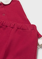 Mayoral Baby Girls Trouser Set In Beige or Red AW25