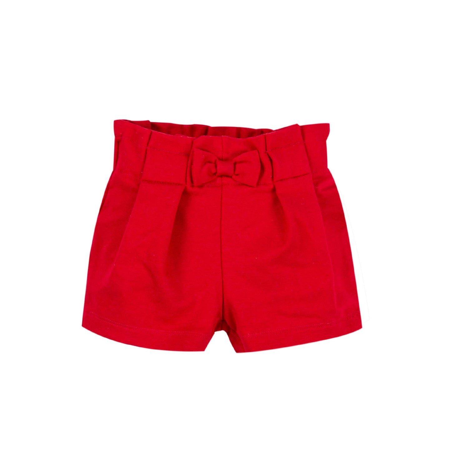EMC Girls Red Bow Short Set