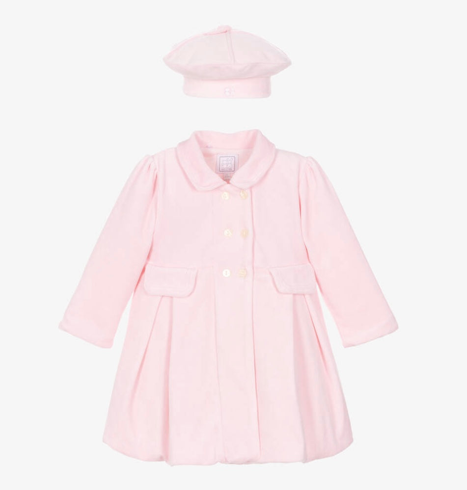 Emile Et Rose Velour Padded Coat & Beret Rosanna AW25