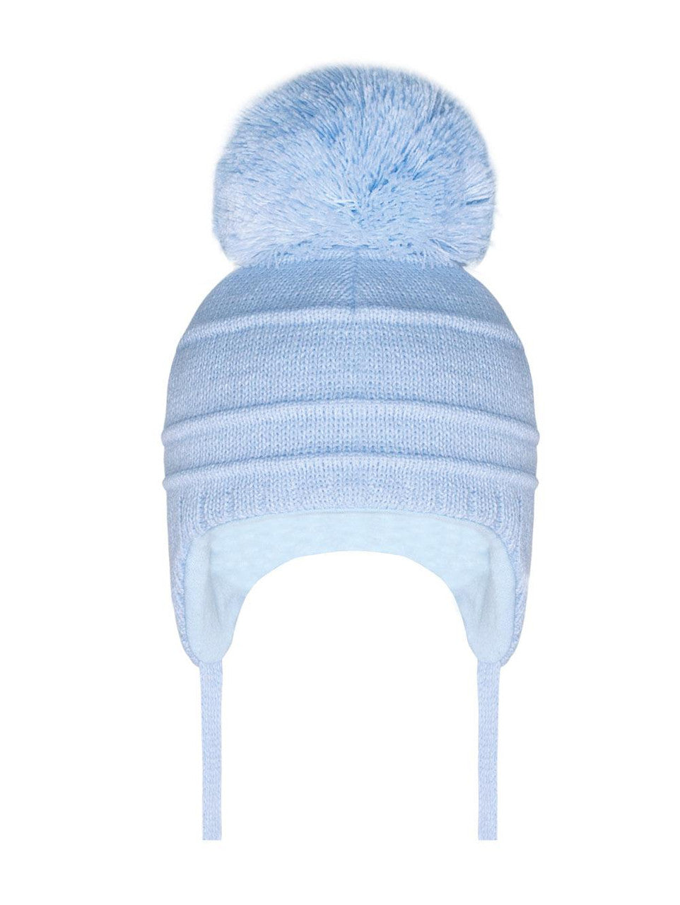 Pom Pom Envy Buddie Hat With Ties (Various Colours)
