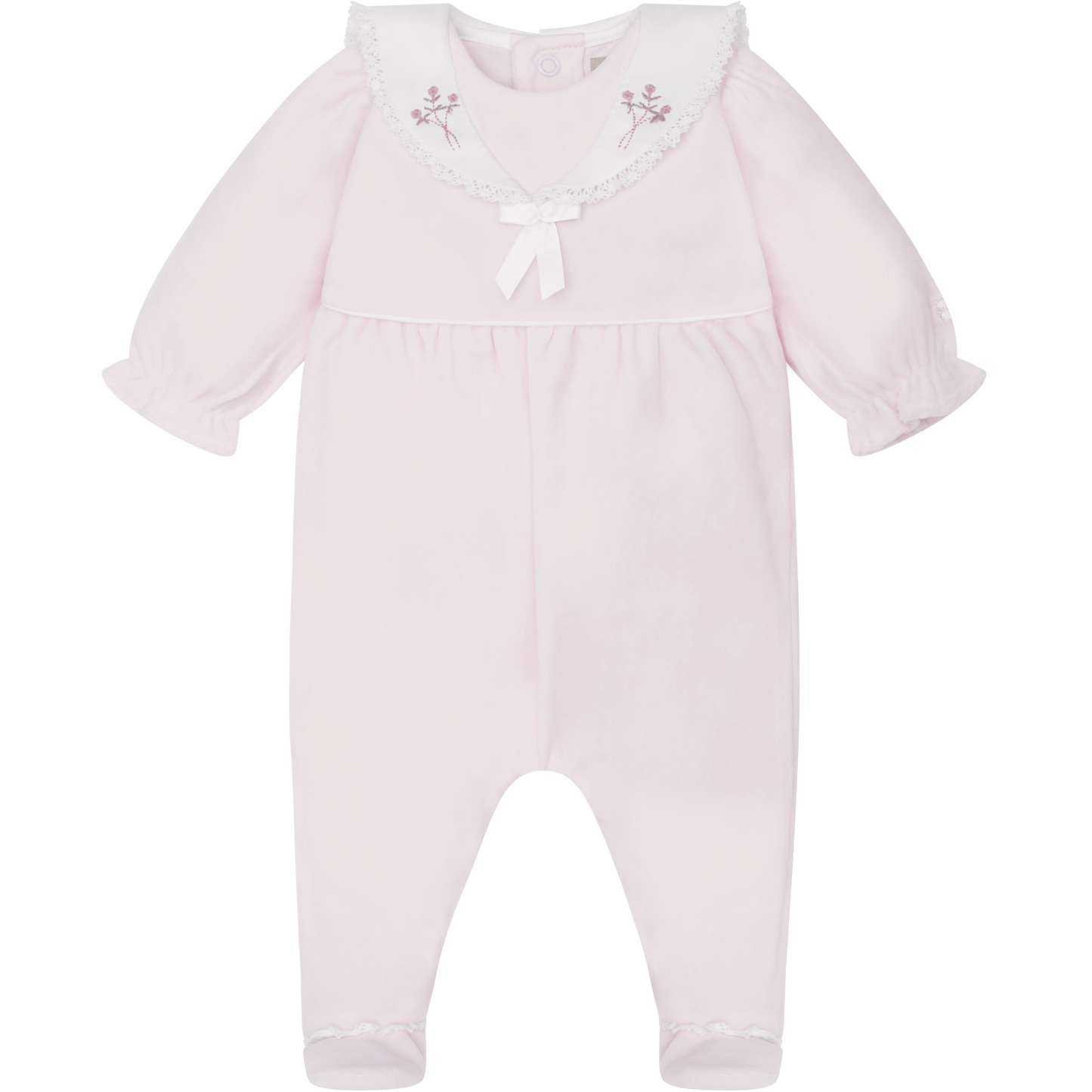 Emile Et Rose Girls Velour Babygrow Katie AW25