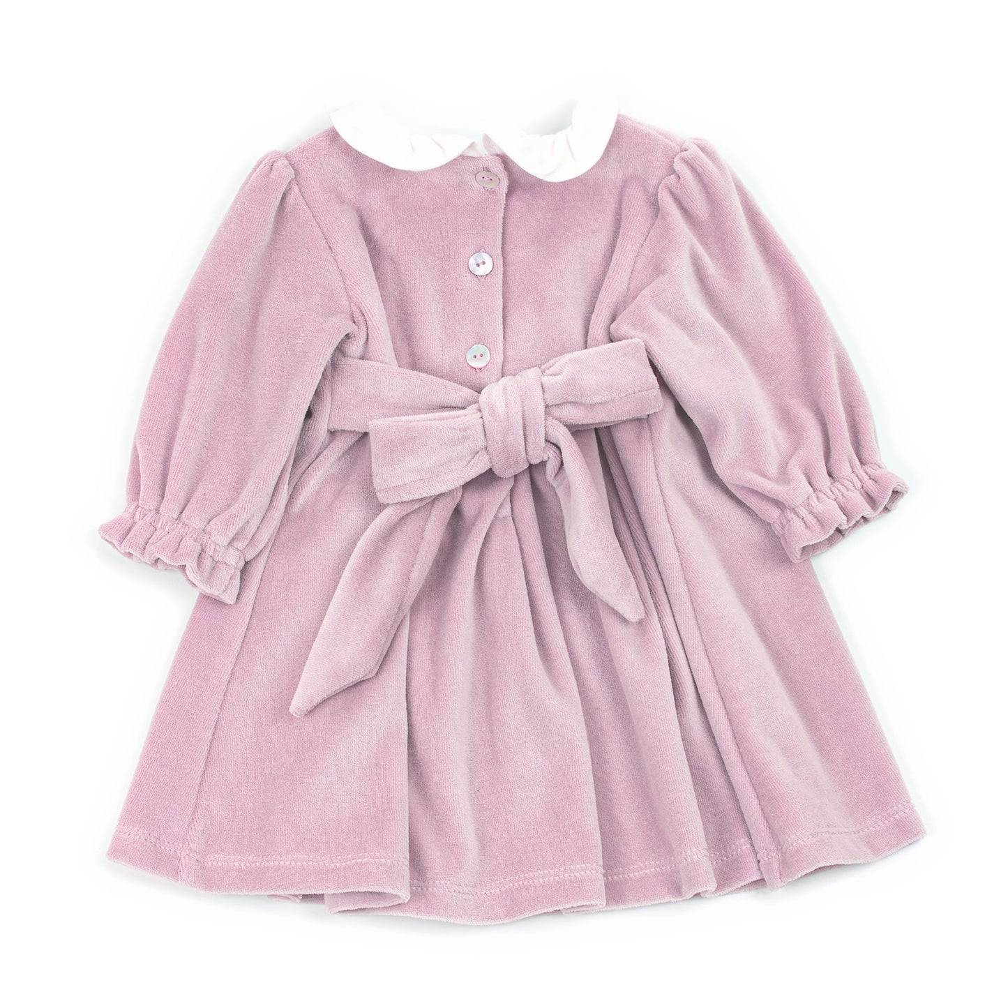Coccodé Girls Velour Smock Pink Dress AW