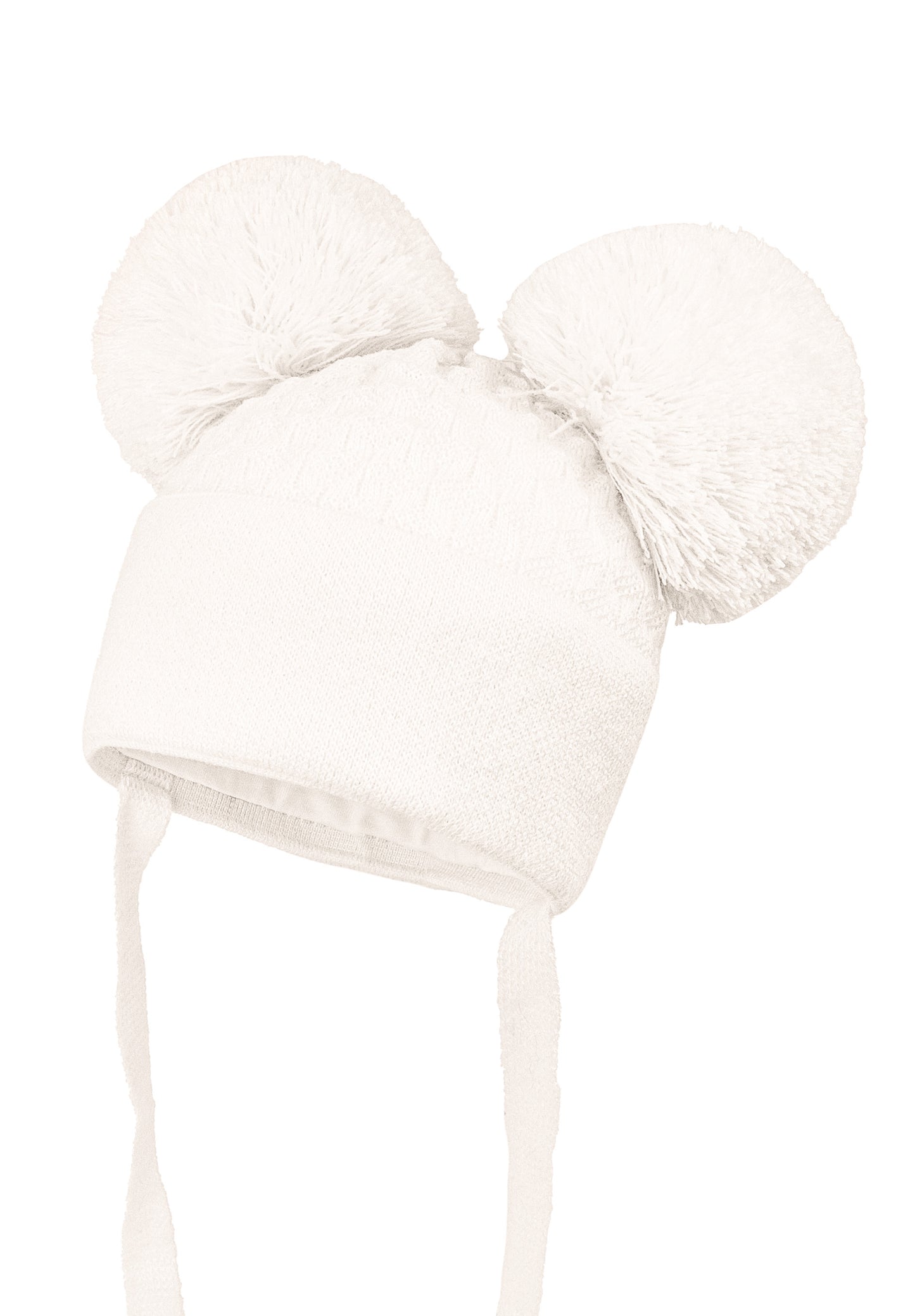 Jamiks Knitted Double Pom Hat (Various Colours) Deirdre