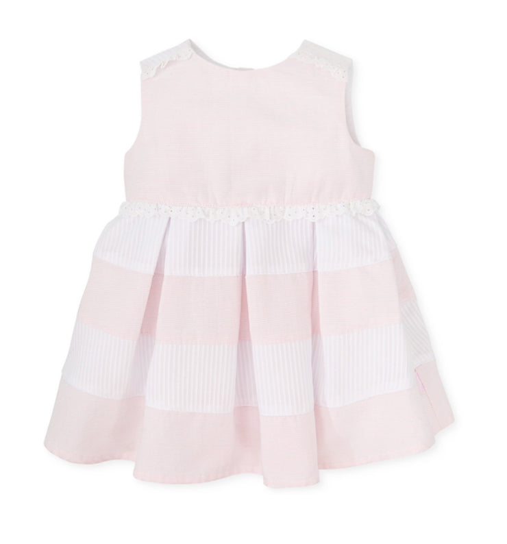 Tutto Piccolo Girls Pink Dress SS24 – Esme Anne Childrens Boutique