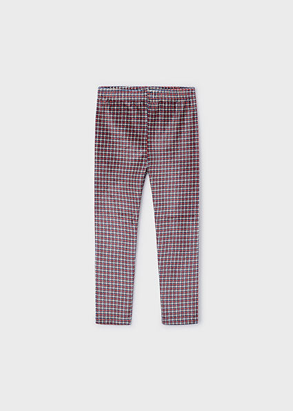 Mayoral Girls Red Check Legging Set AW
