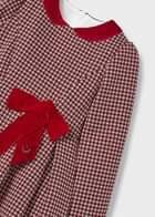 Mayoral Girls Red Knit Dress with Underskirt AW