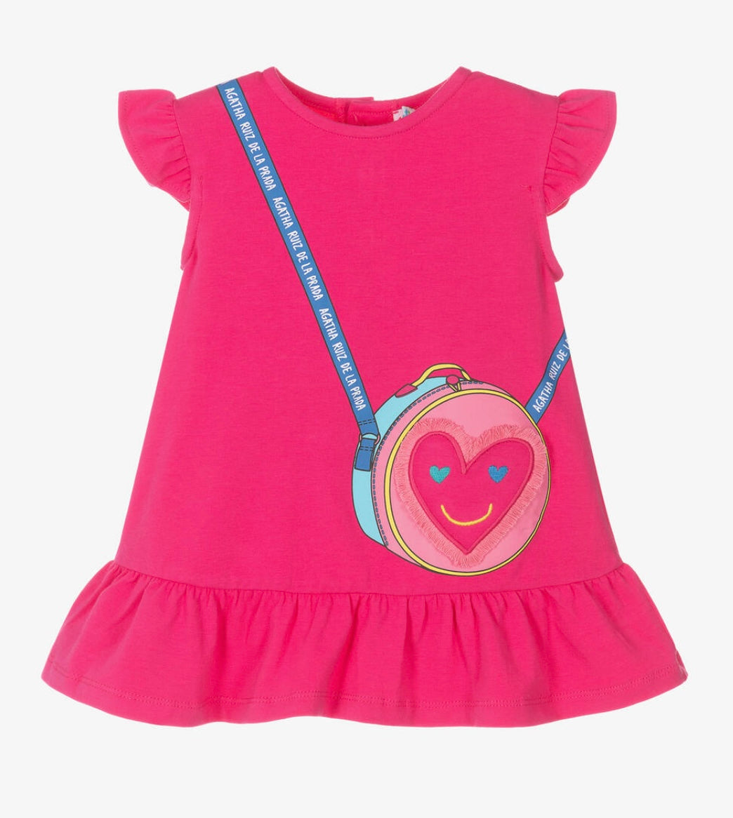 Agatha Ruiz De La Prada Fuchsia Dress SS25