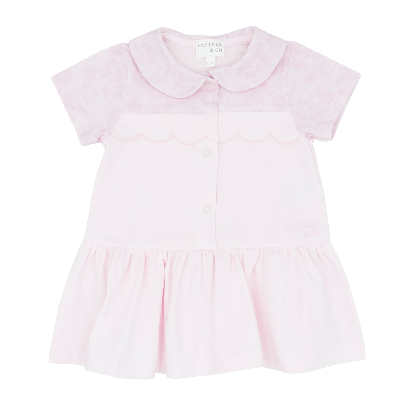Pastels & Co Girls Dress in Pink (Ivy) SS25
