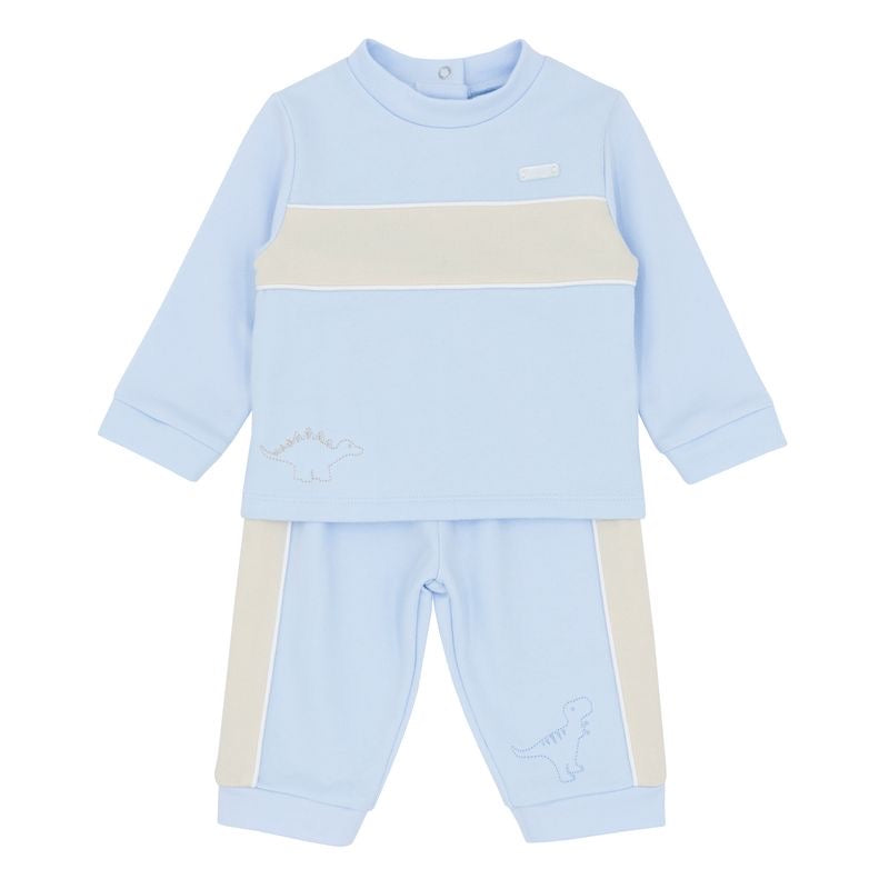 Amore Boys Tracksuit In Blue/Beige AW25