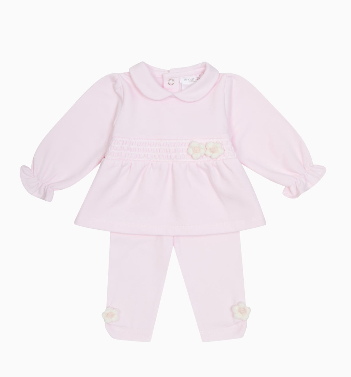 Deolinda Girls Smocked Legging Set AW25