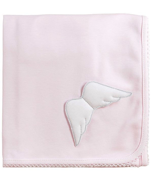 Baby Gi Pink Angel Wings Light Summer Blanket