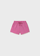 Mayoral Girls T-Shirt And Pink/Gold Short Set SS25