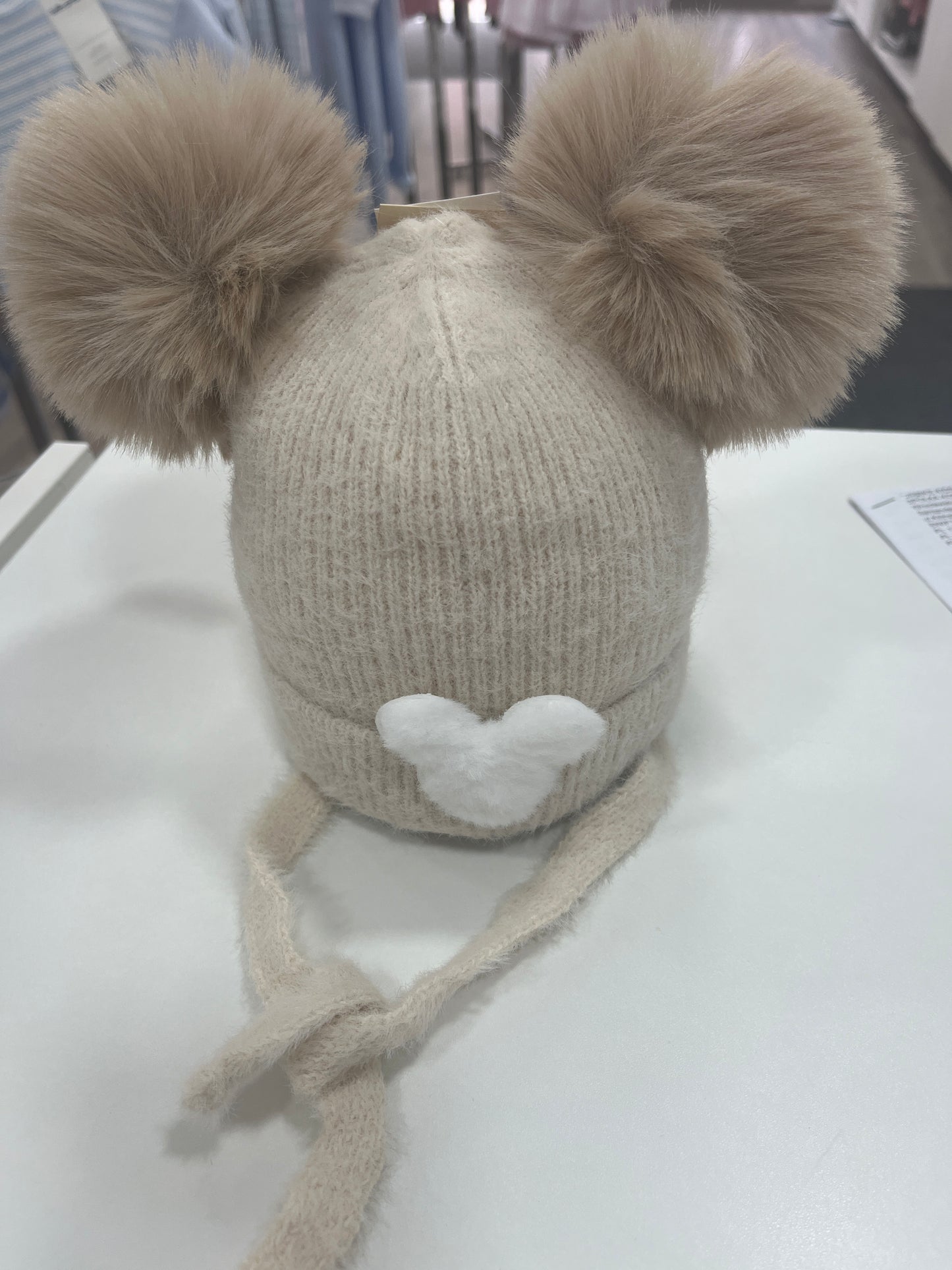 Jamiks Cashmere Double Pom Hat With Ties Fulvia