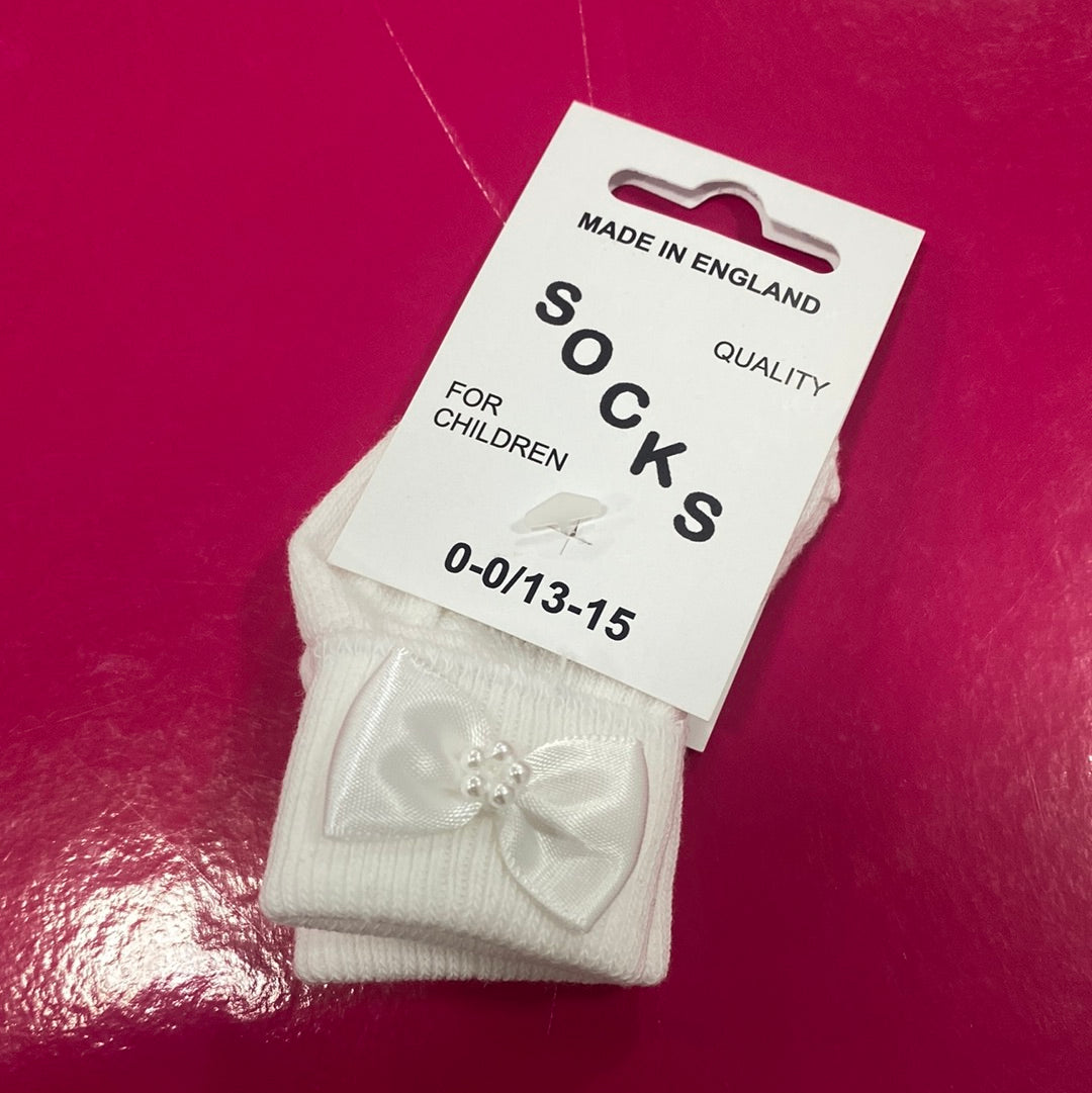 Harvey Sox Girls Single Basic Bow