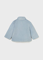 Mayoral Girls Blue Fur Coat