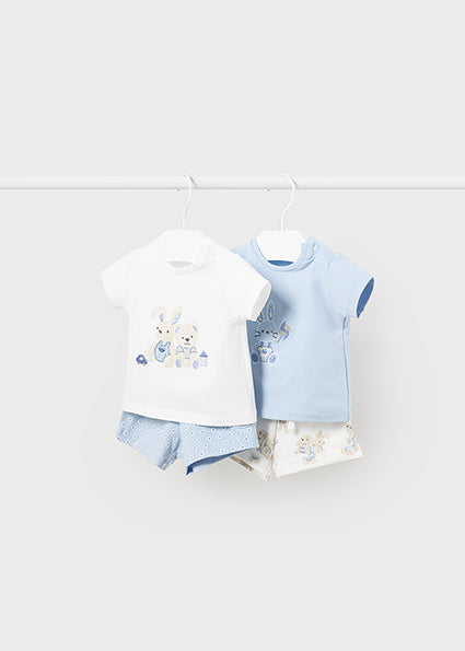 Mayoral Boys 4 Piece Short Sets SS24