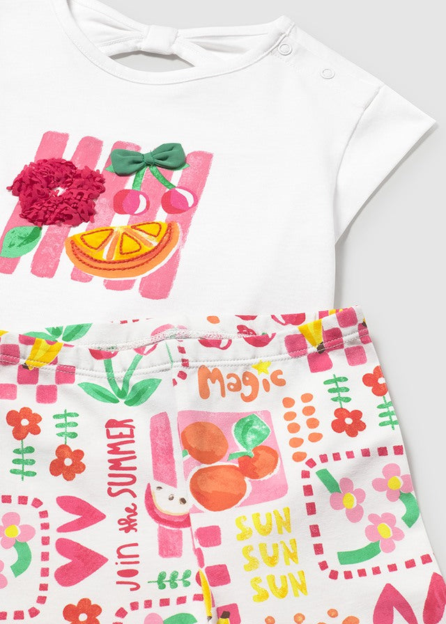 Mayoral Girls 3 Piece Legging Set SS26