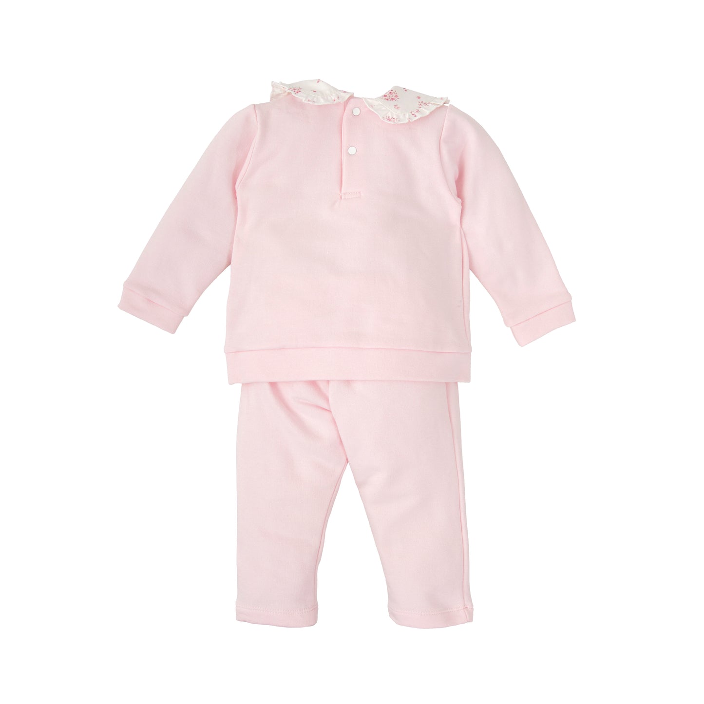 Babidu Girls Pink Flower 2 Piece Set AW25