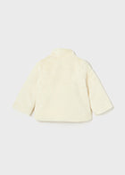 Mayoral Girls Cream Fur Coat