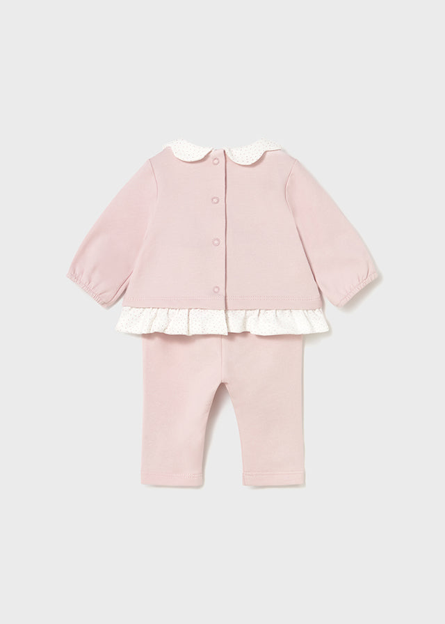 Mayoral Baby Girl Pink Legging Set AW25