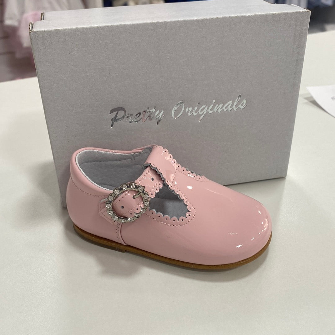 Pretty Original Girls Pink Patent Shoes WAS £59 Now £28