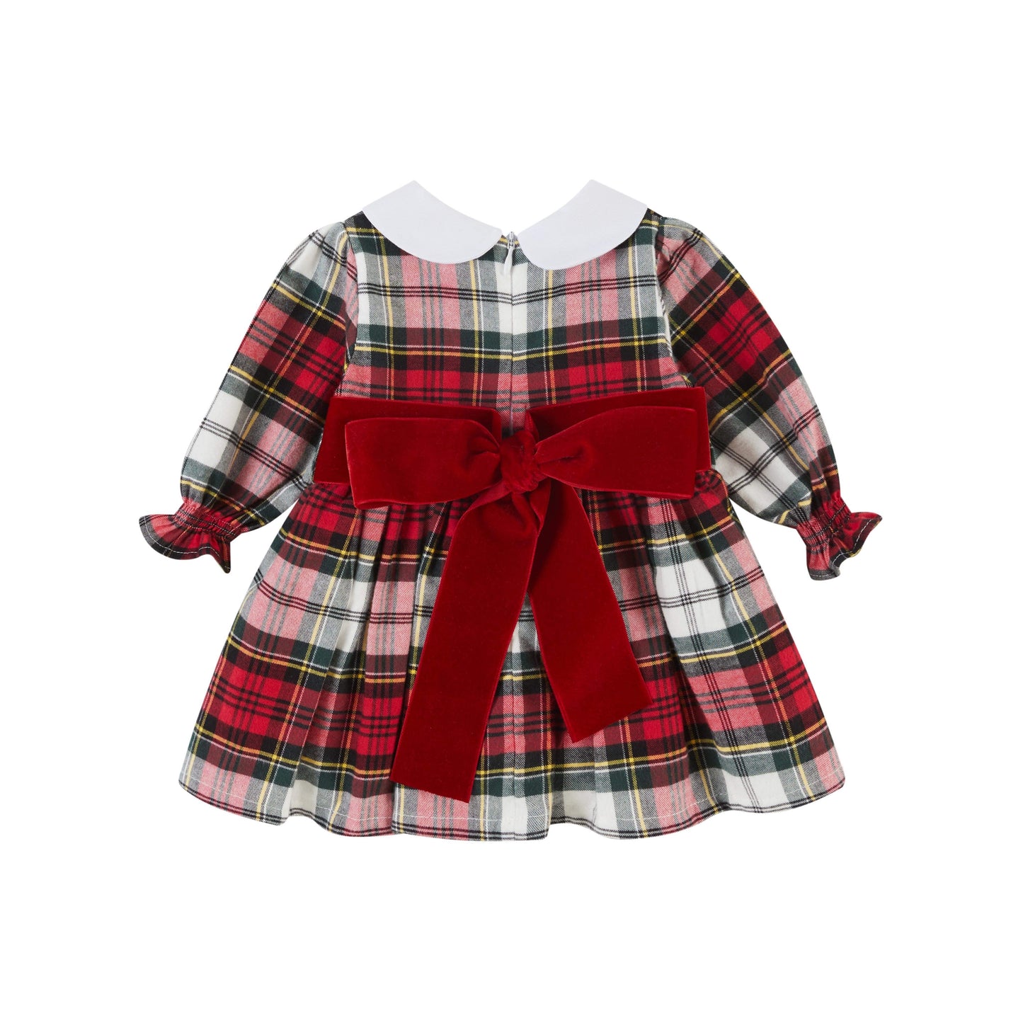 Deolinda Girls Red Tartan Dress AW
