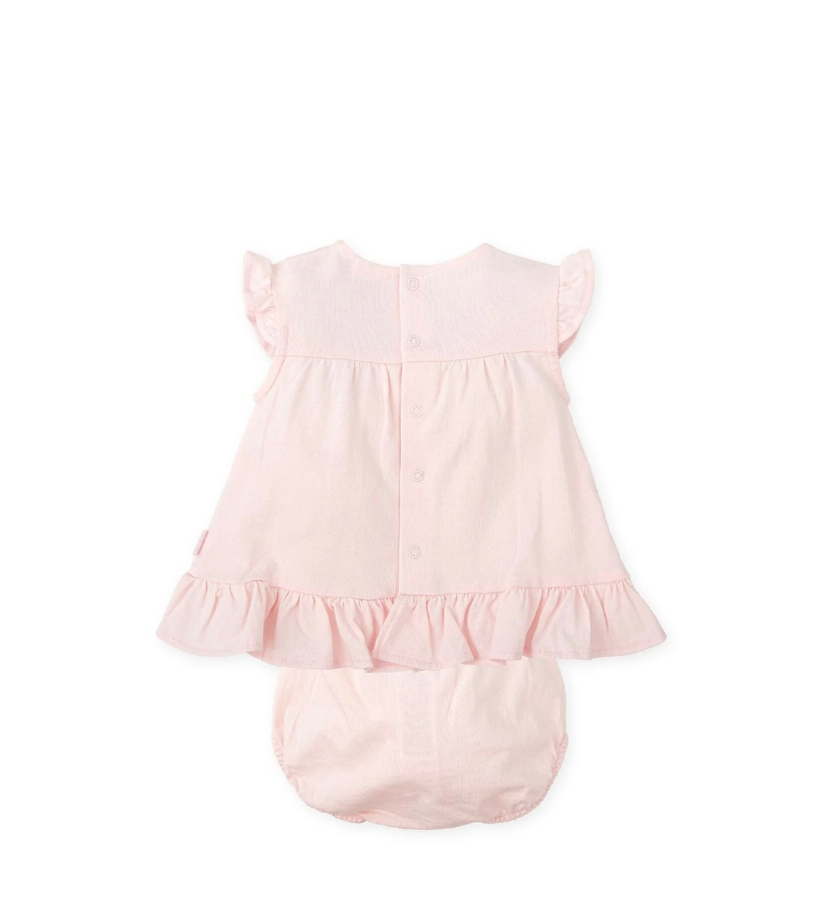 Tutto Piccolo Girls Peplum Dress & Pants Set SS25