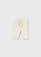 Mayoral Baby Boys Ribbed Bodysuit And Leggings Cream/Beige AW25