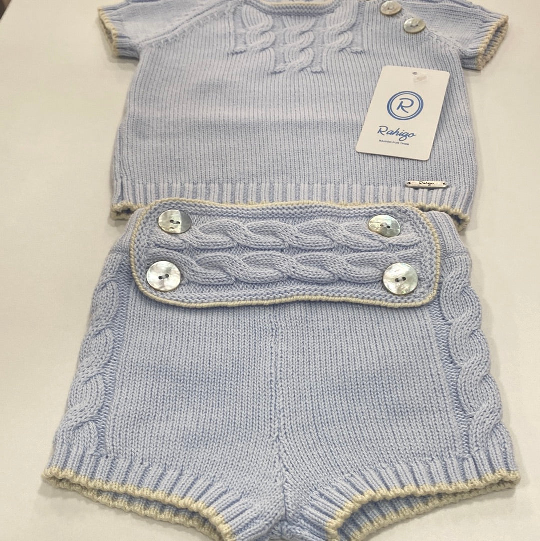 Rahigo Boys 2 Piece Jumper And Shorts Set SS24