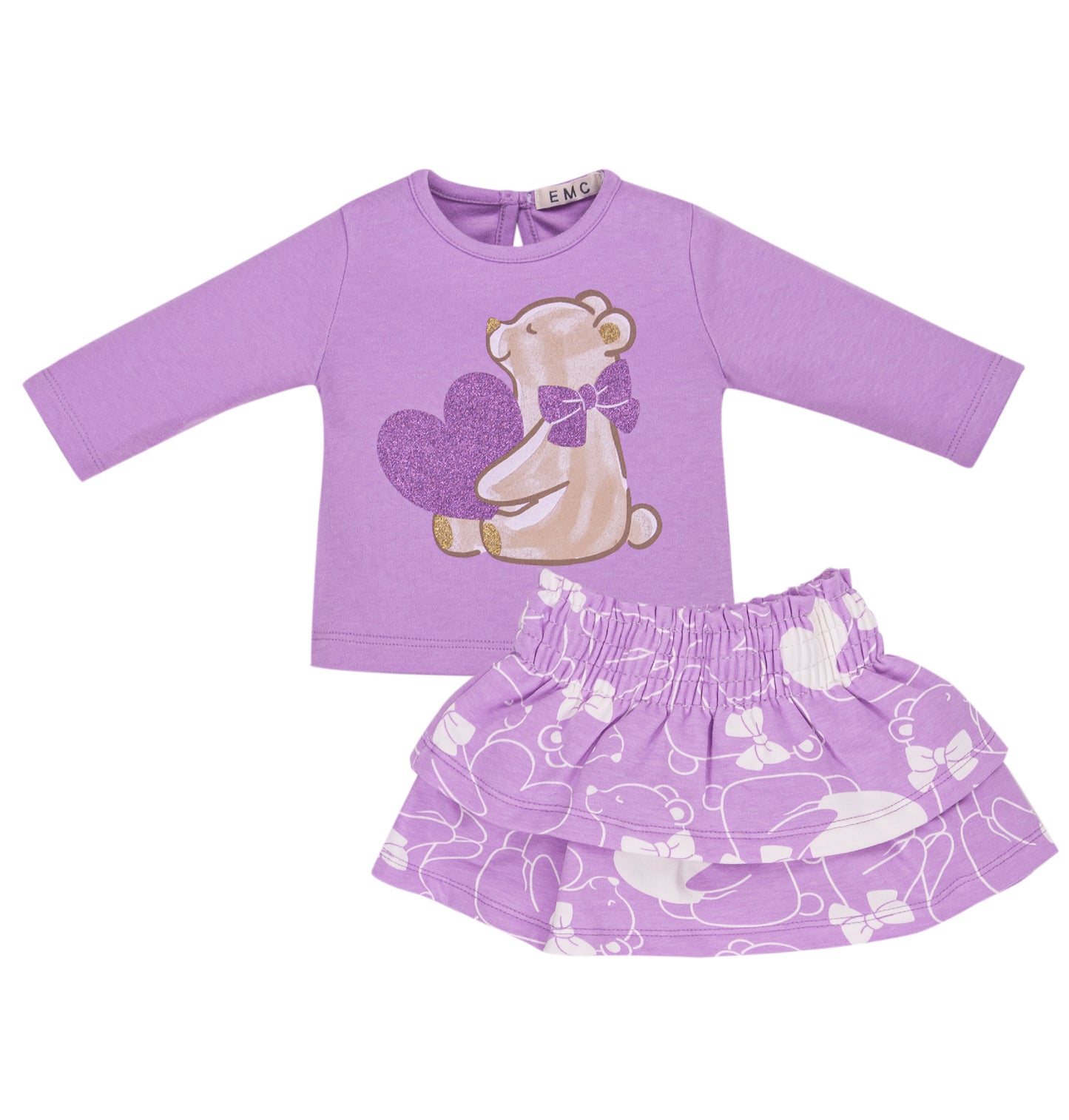 EMC Girls Lilac Skirt Set AW
