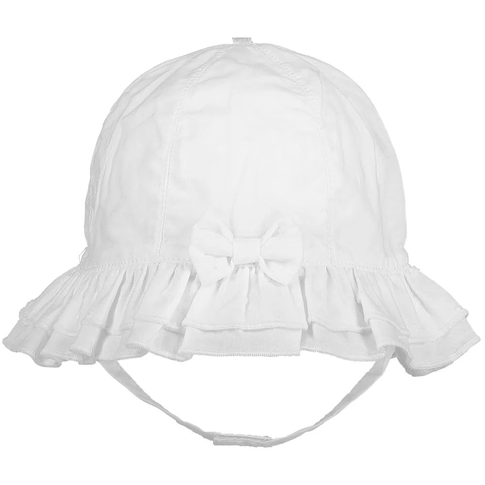 Emile Et Rose Girls White Sun Hat Gabby SS25