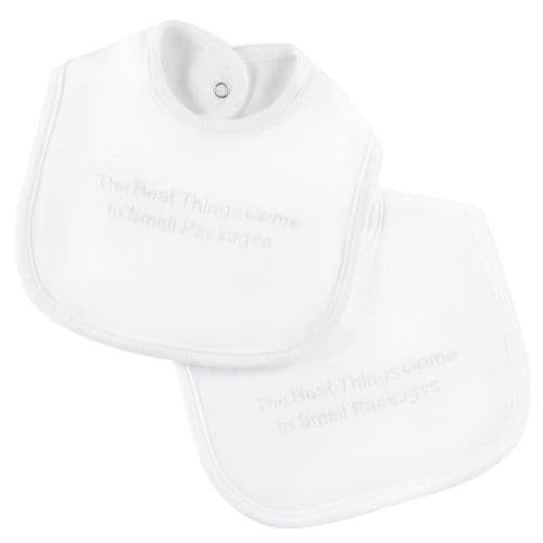 Dandelion Baby White 2 PK Bibs (Various Slogans)