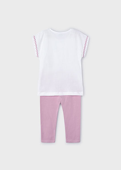 Mayoral Girls Lilac Legging Set SS24