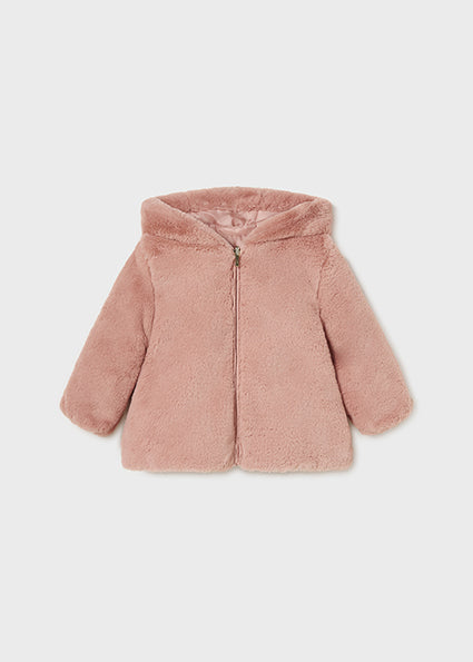 Mayoral Girls Pink Reversible Jacket AW24