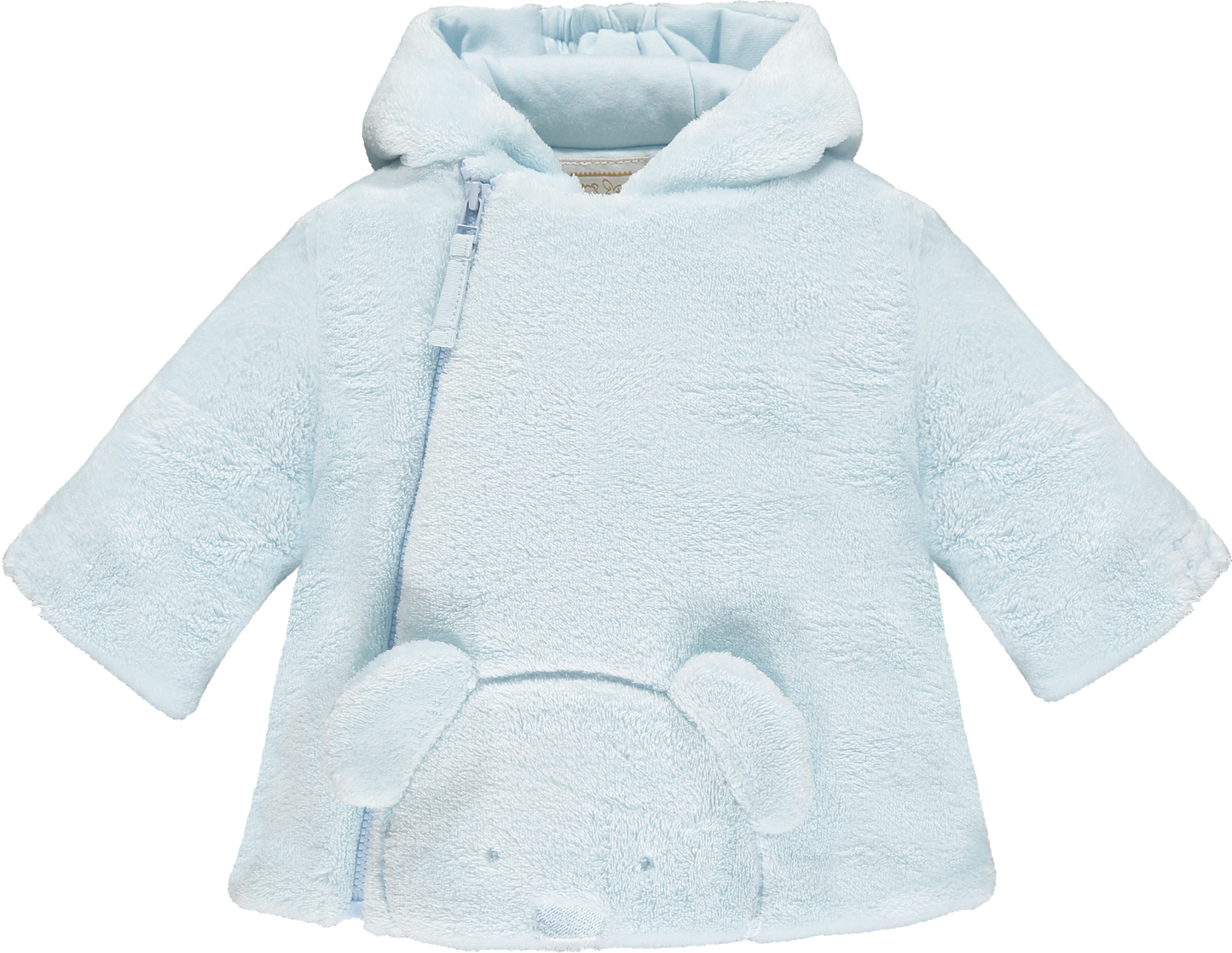 Emile Et Rose Boys Blue Fur Teddy Jacket Axel AW25