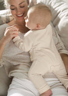 Mayoral Boys Cream Onesie Without Feet SS25