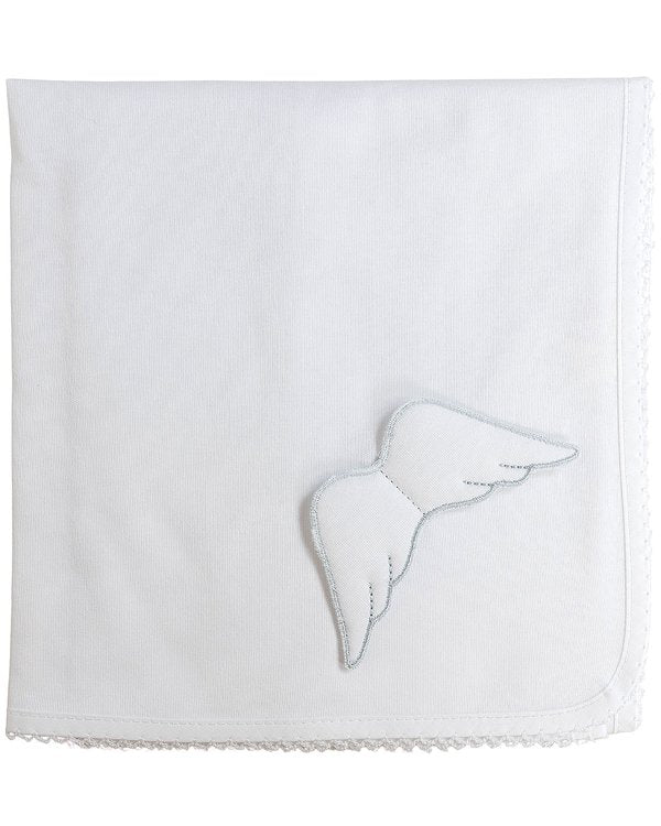 Baby Gi White Angel Wings Light Summer Blanket