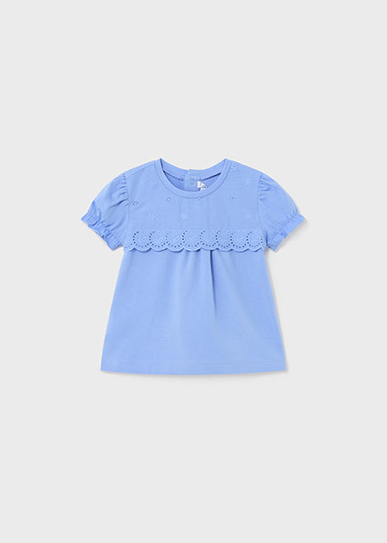 Mayoral Girls Blue T-shirt SS24
