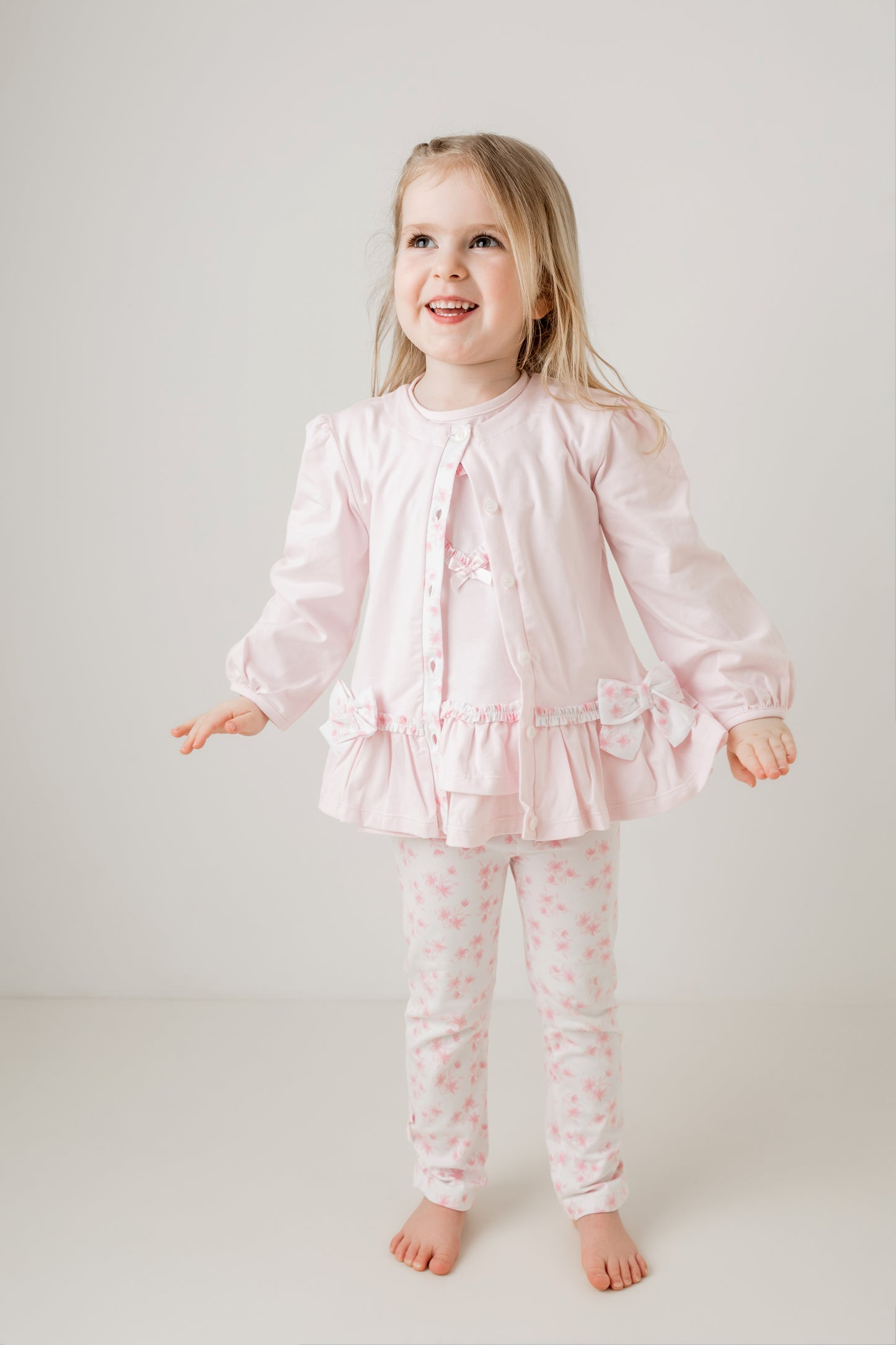 Pastels & Co Girls Peplum Legging Set (Lacey) SS25