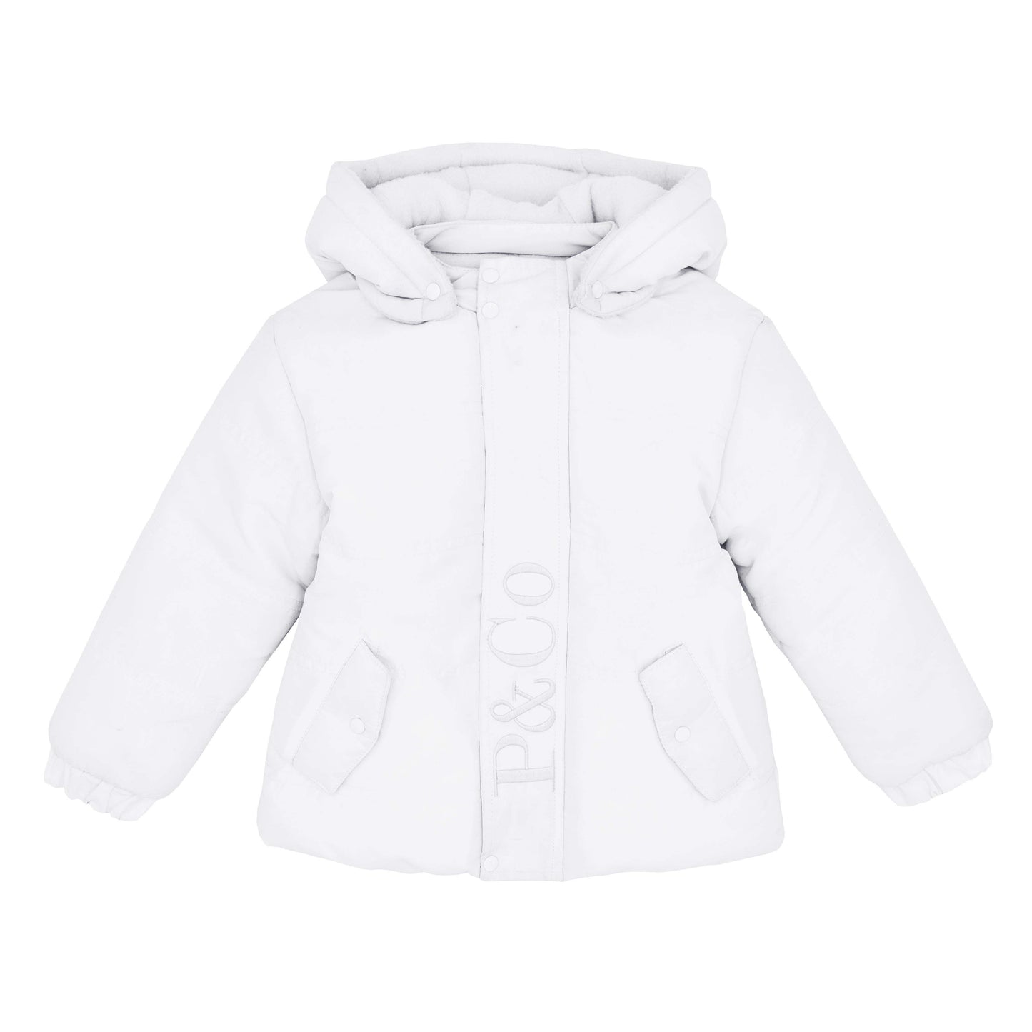 P&Co Boys White Jacket Gerald