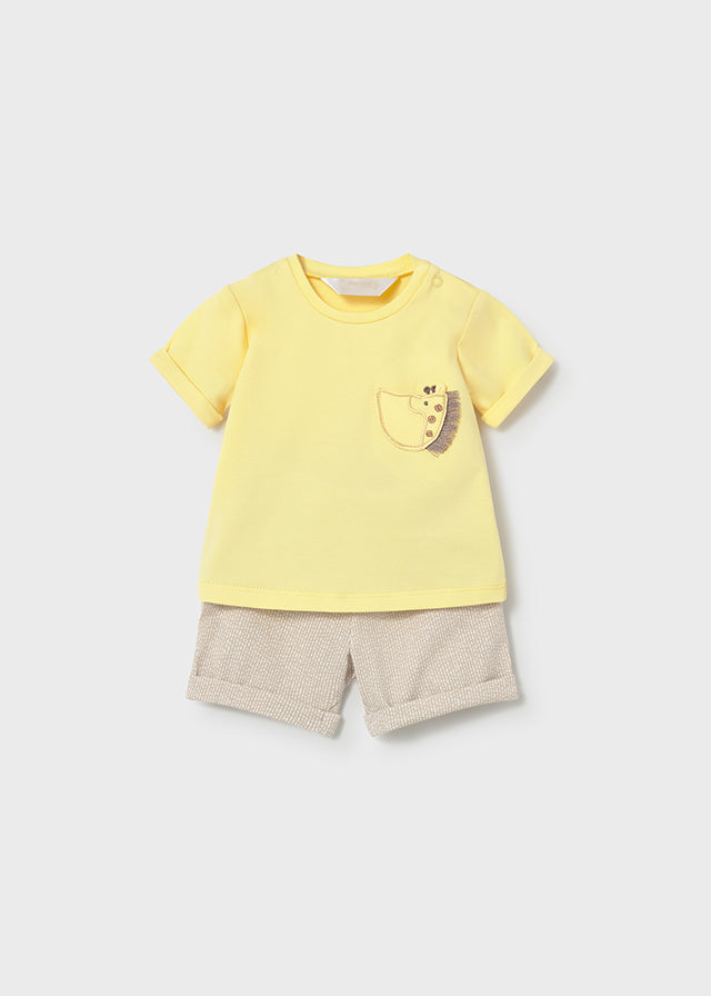 Mayoral Baby 4 Piece Short Set SS26