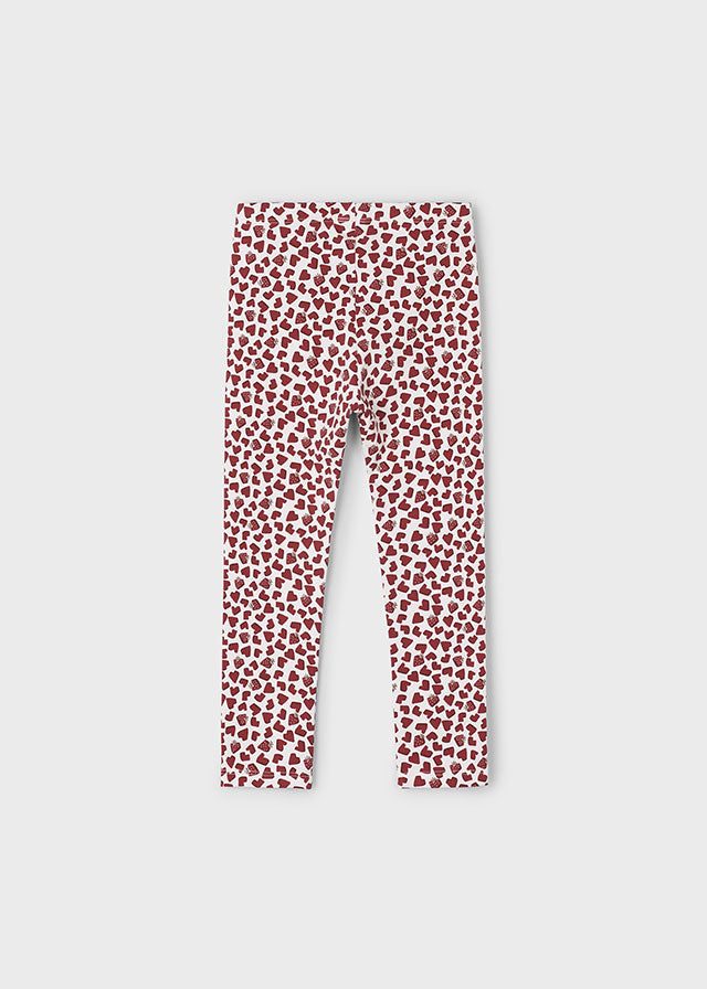 Mayoral Girls Beige Printed Legging Set AW25