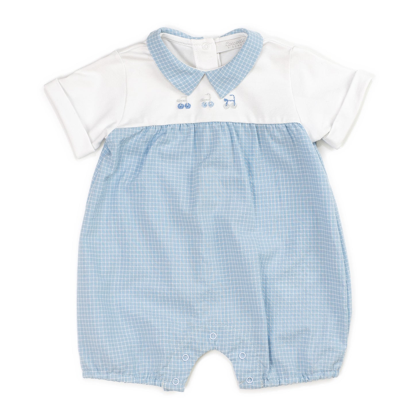 Coccodé Boys Check Romper SS24