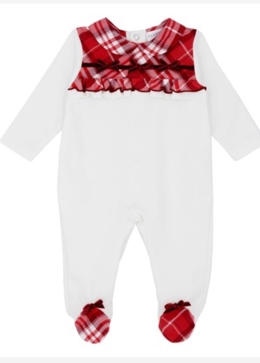 Pastels & Co Red Tartan All in One Hazel AW