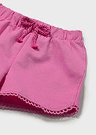Mayoral Girls T-Shirt And Pink/Gold Short Set SS25