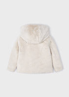 Mayoral Soft Fur Hooded Jacket