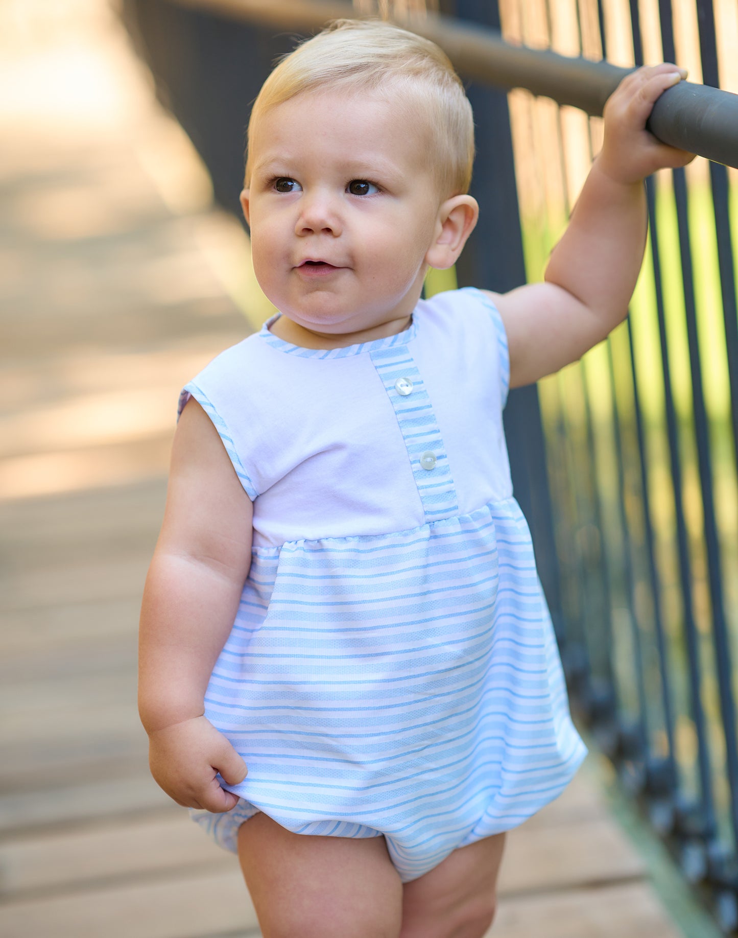 Rapife Boys Stripe Romper SS25