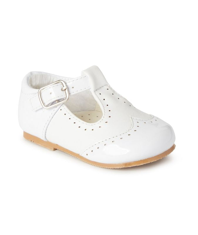 Sevva Boys Shoes White Mix (Jackie)