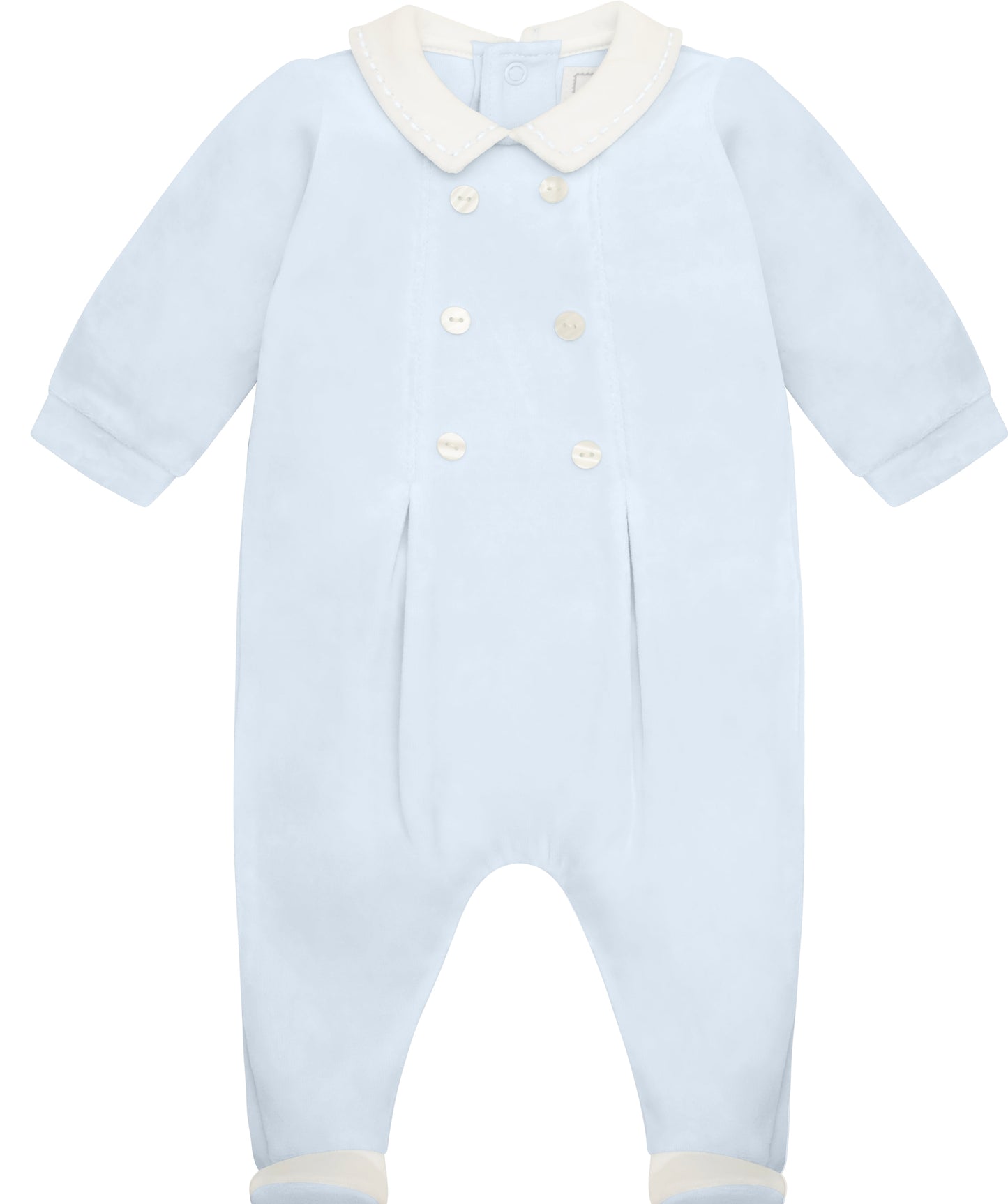 Emile Et Rose Boys Velour Babygrow Kasper AW25