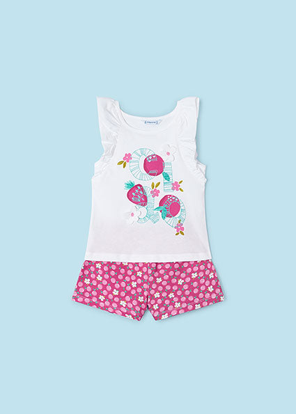 Mayoral Girls Fruit Short Set SS24